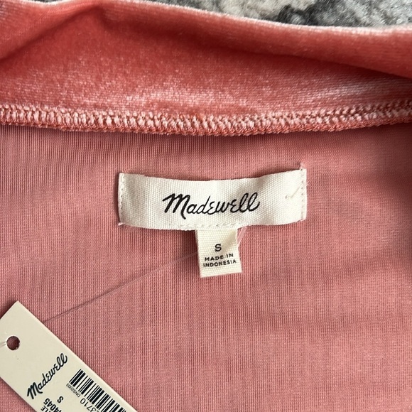 Madewell velour top - Picture 5 of 10